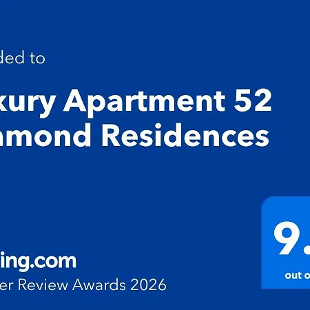 Apartment Luxury 52 Diamond Residences *